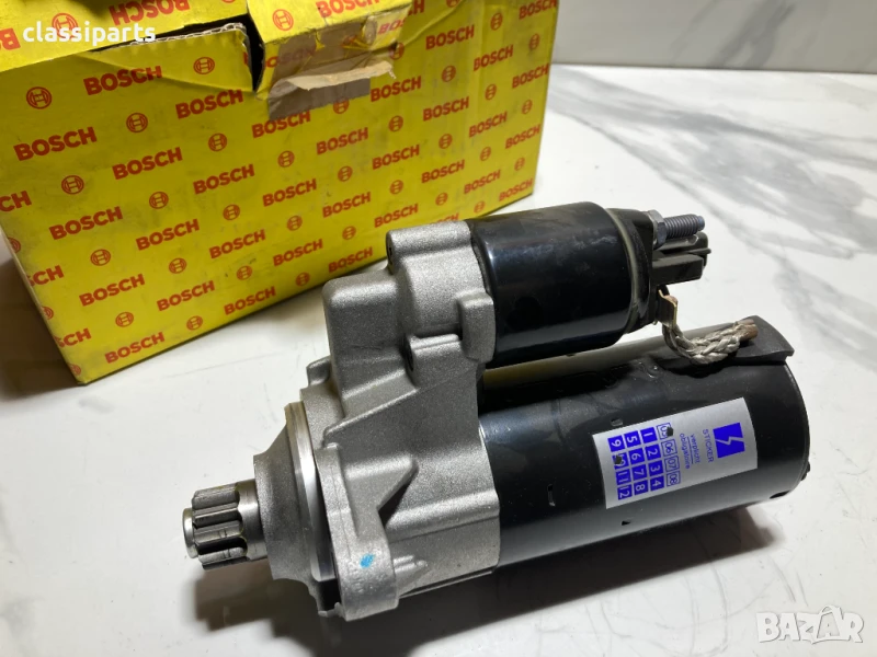 Нов стартер Bosch за Ауди, Сеат, Шкода и Фолксваген / AUDI, SEAT, SKODA, VW, снимка 1