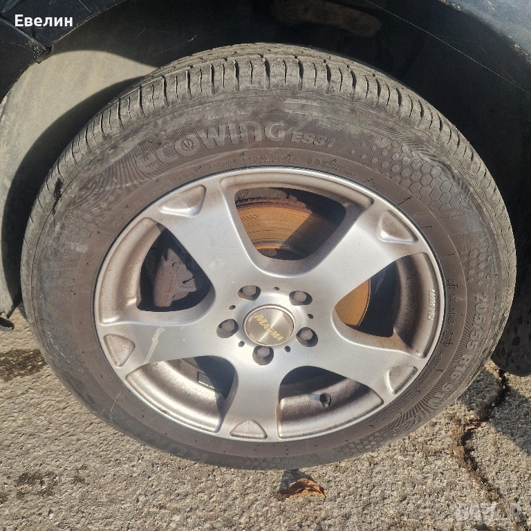 летни гуми с джанти VW Touran 2006г, снимка 1