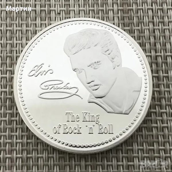 Монета Елвис Пресли, снимка 1