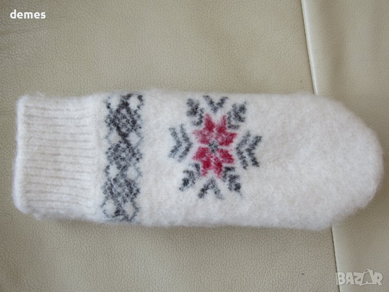 Плетени дамски ръкавици с един пръст Воронежка коза, Русия, снимка 1