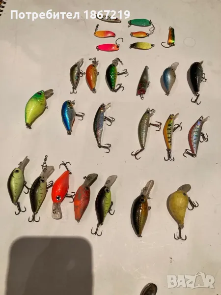 Воблери,блесни ,и силикони за риболов, снимка 1