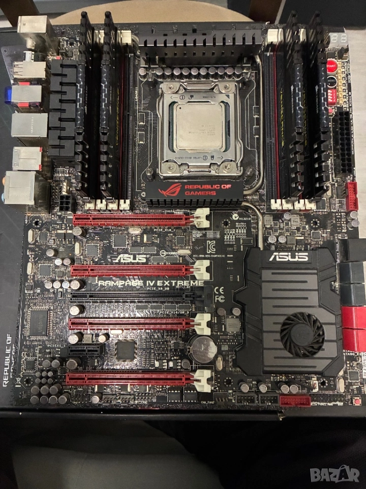 Дънна Платка: Asus ROG Rampage IV Extreme+ intel i7 3930k+ 16GB DDR, снимка 1