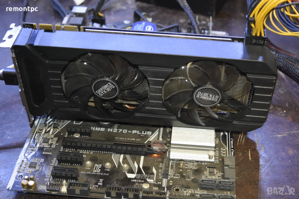 Видео карта Palit 1070 GTX 8 GB - перфектна, снимка 1