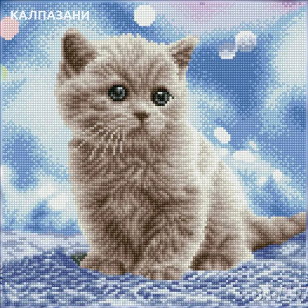 Diamond Dotz Диамантен гоблен Bubbles 16641 диаманта DQ8020, снимка 1