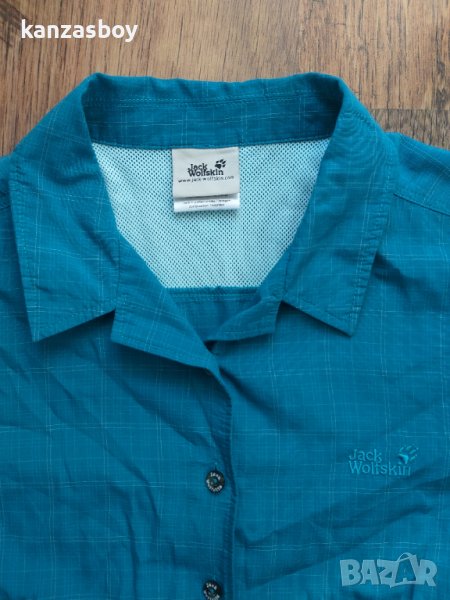 jack wolfskin organic - страхотна дамска риза КАТО НОВА , снимка 1