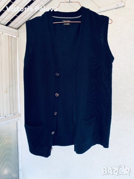 Жилетка-елек MASSIMO DUTTI ,вълна,кашмир, снимка 1