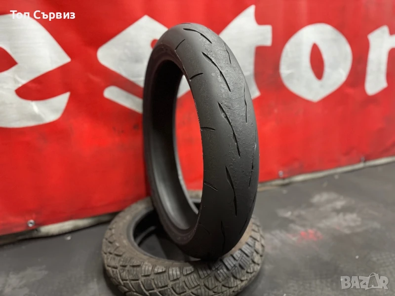 120 70 17, Мото гума, Bridgestone BattlaxRqcingStreet, снимка 1