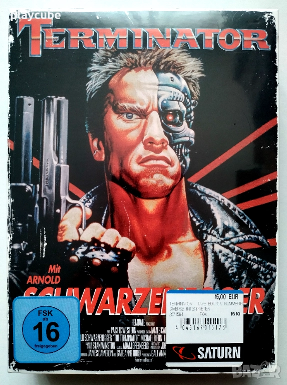 The Terminator - Limited Blu-Ray VHS Tape Edition - Издадени само 1111 бройки - Blu-Ray, снимка 1