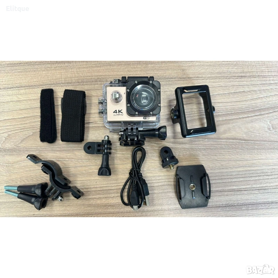 Екшън камера 4K HD WI-FI, снимка 1