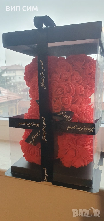 Продавам Мече от рози , снимка 1