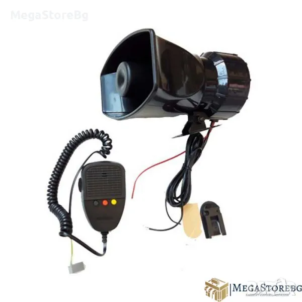 Сирена с микрофон 12V - JK529, снимка 1