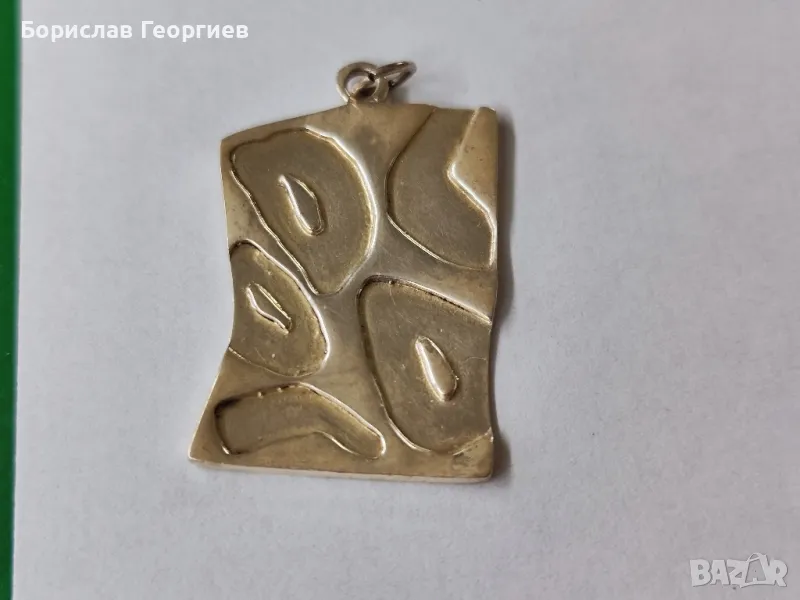 Сребърен медальон 925, снимка 1