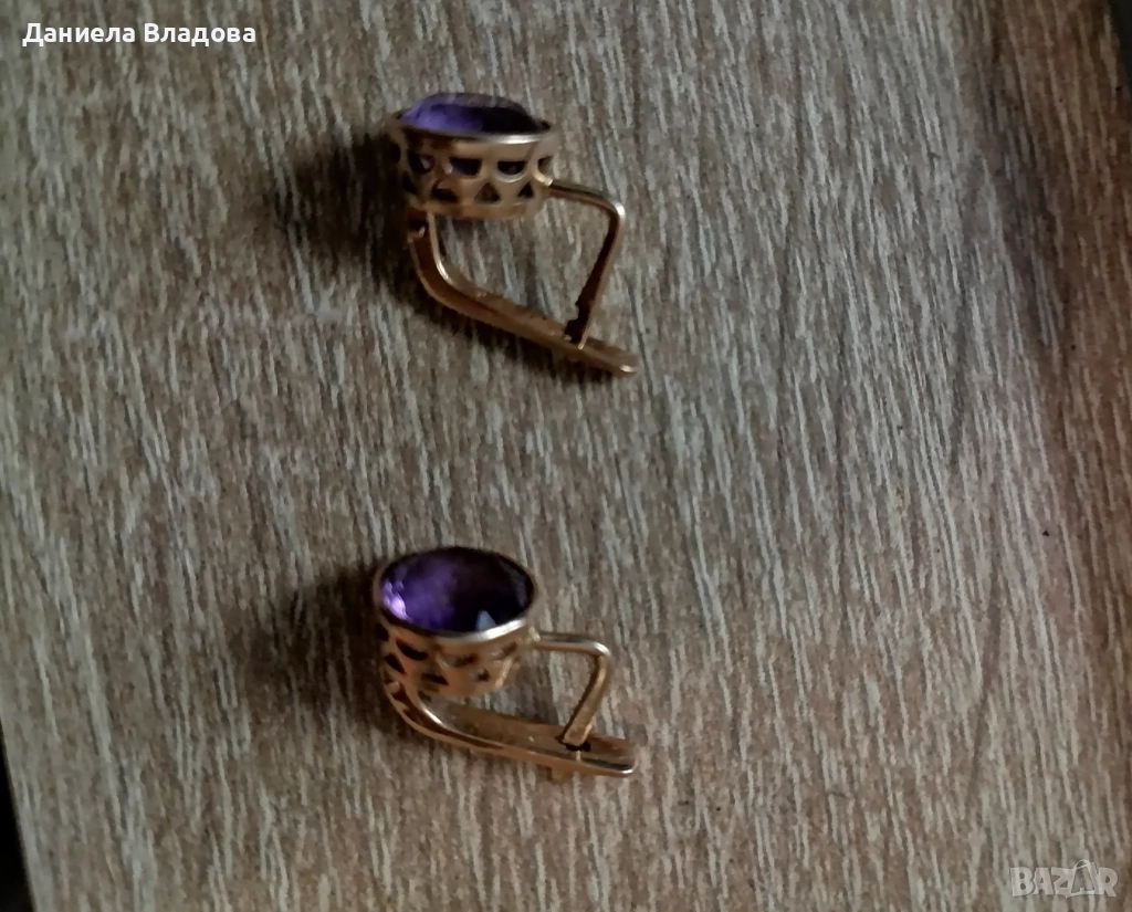 Руски златни обици, снимка 1