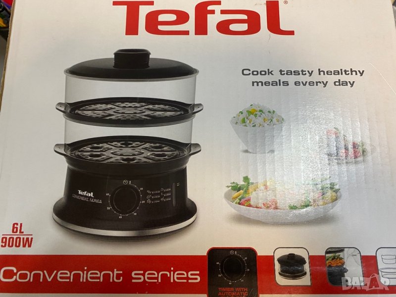 Нов уред за готвене на пара Tefal convenient series, снимка 1