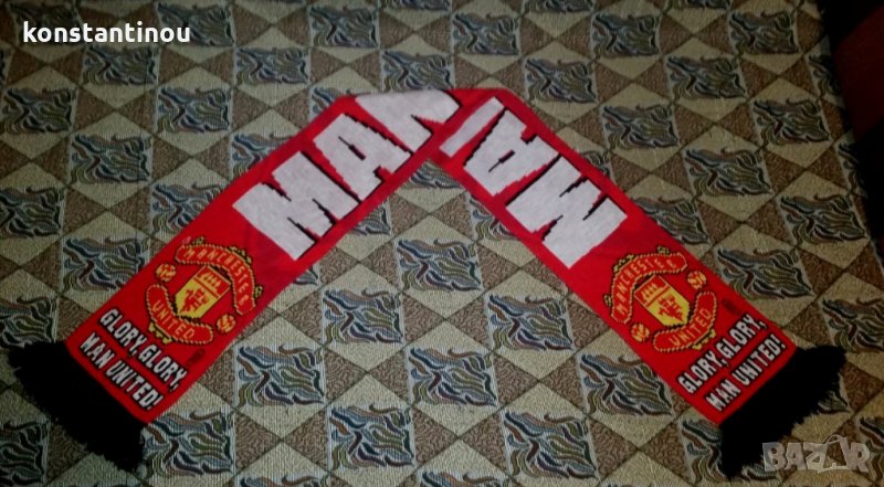 Оригинален чисто нов шал Manchester United / United Kingdom, снимка 1