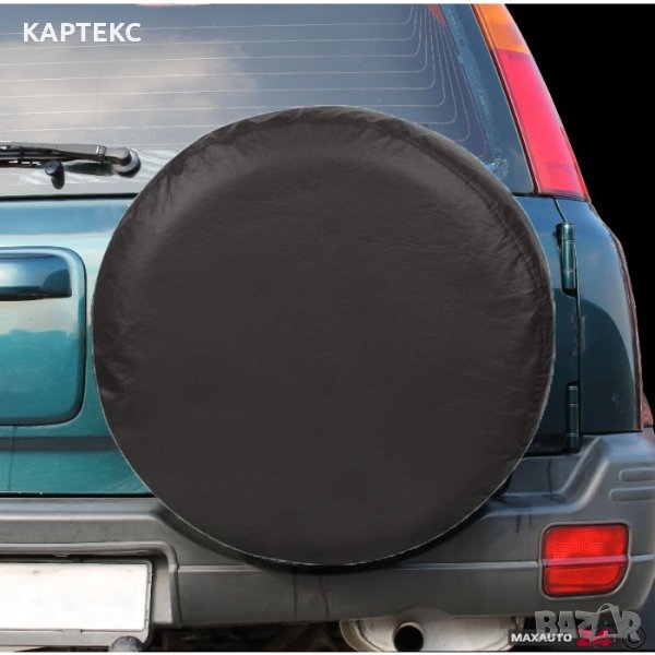 Калъф за резервна гума 15'' - 396 - Черен, снимка 1