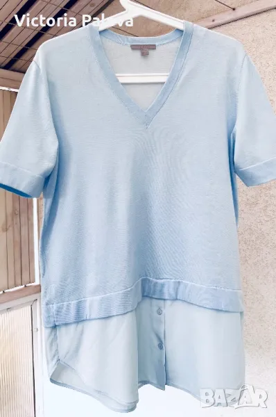 Прекрасна блуза/ туника COS Швеция,  памук и коприна, снимка 1