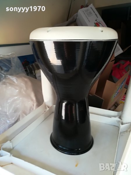 ГОЛЯМА ЧЕРНА ИЛИ СИНЯ-тарамбука 41х26см 0107211814, снимка 1