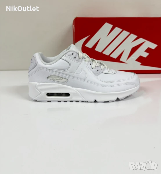 Nike Air Max 90 Recraft Triple White, снимка 1