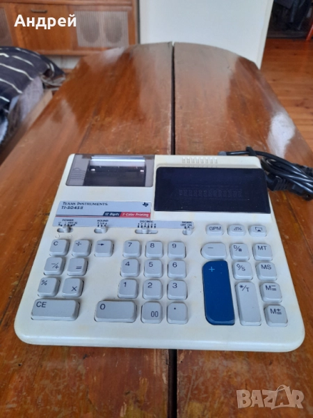 Стар калкулатор Texas Instruments TI-5045IIA, снимка 1