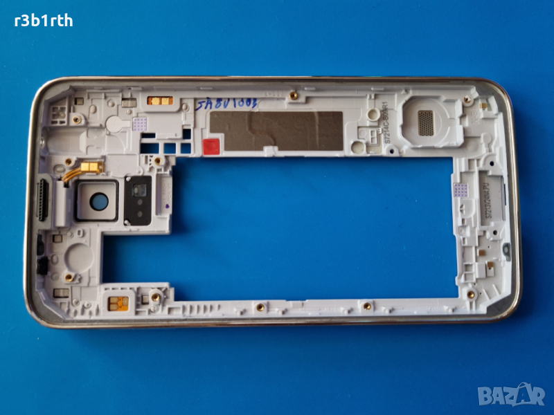 Samsung S5 - Рамка, оригинална (SM-G900F), снимка 1