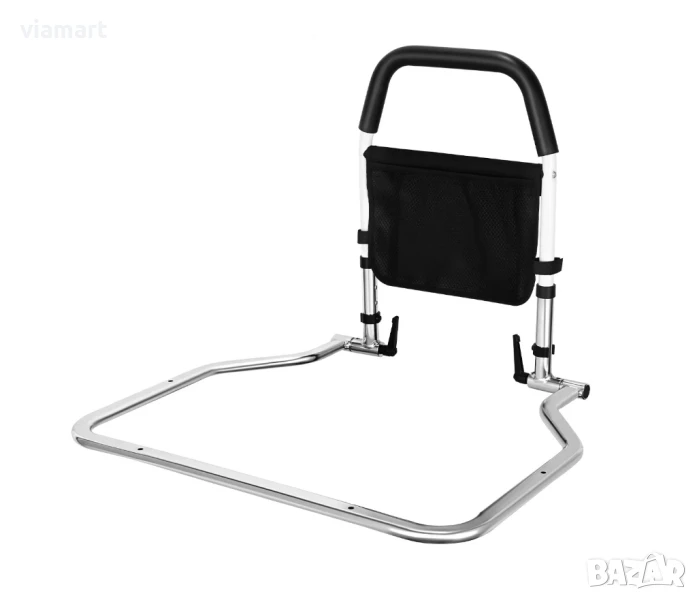 Помощна дръжка за изправяне от леглото - регулируема, стабилна, удобна, снимка 1