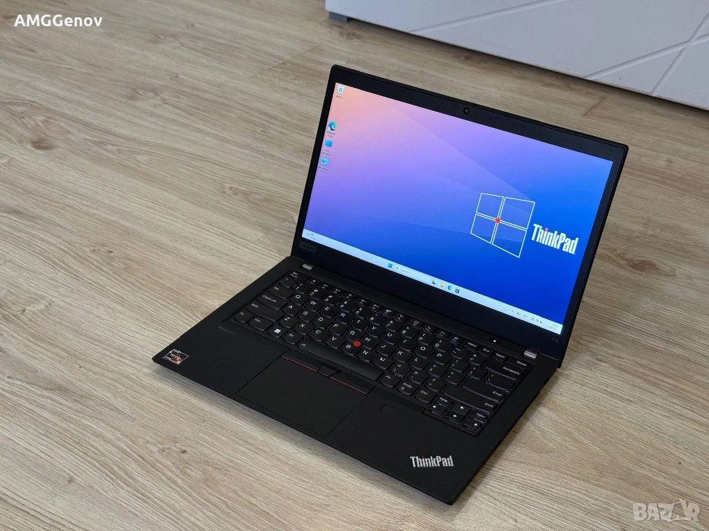 14'FHD IPS/Ryzen 5 Pro-5650u/Thinkpad T14 Gen 2/16GB DDR4/256GB SSD, снимка 1