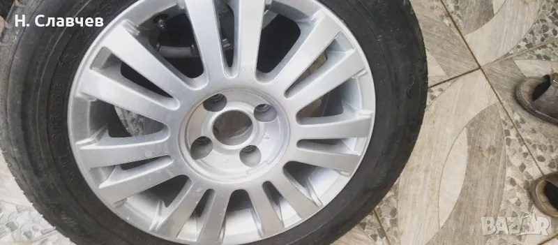 5бр.16-ки алуминиеви джанти с гуми за ситроен с4, снимка 1