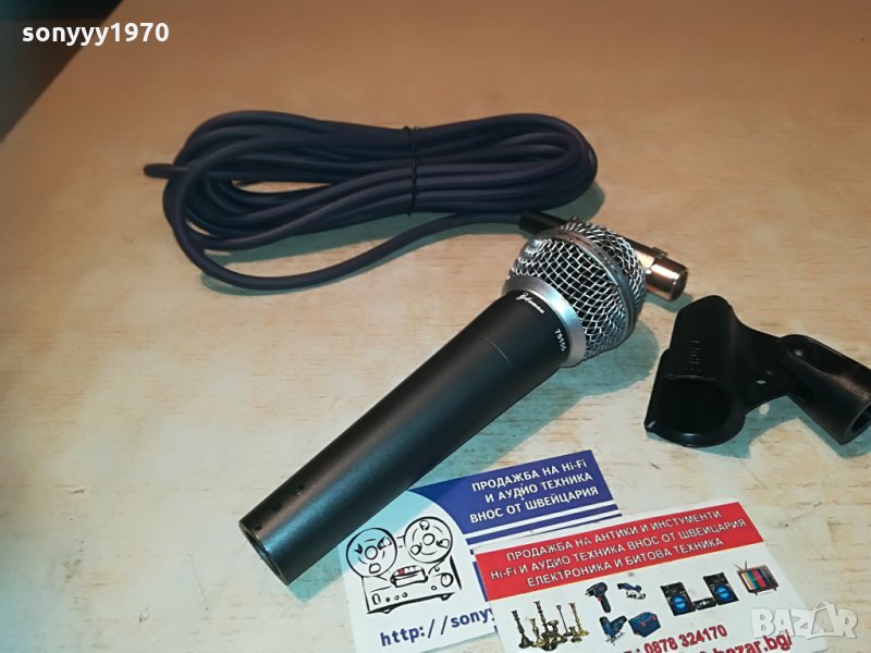 axman 75155 profi mic+кабел+държач-внос germany 1805211025, снимка 1