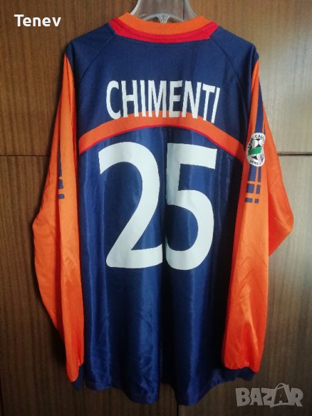 Cagliari Calcio #25 Chimenti Asics оригинална мачова вратарска тениска фланелка Каляри , снимка 1