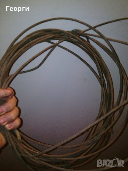 Медна проволка,жица, за заземяване или гръмоотвод, снимка 1