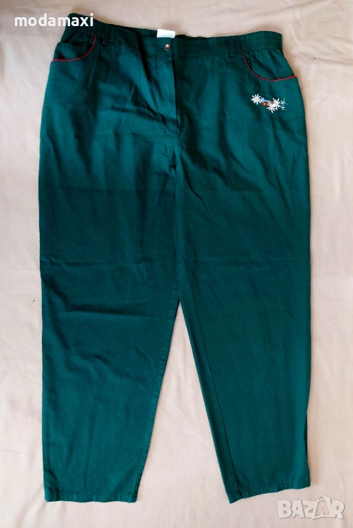4XL/5XL Нов зелен панталон , снимка 1