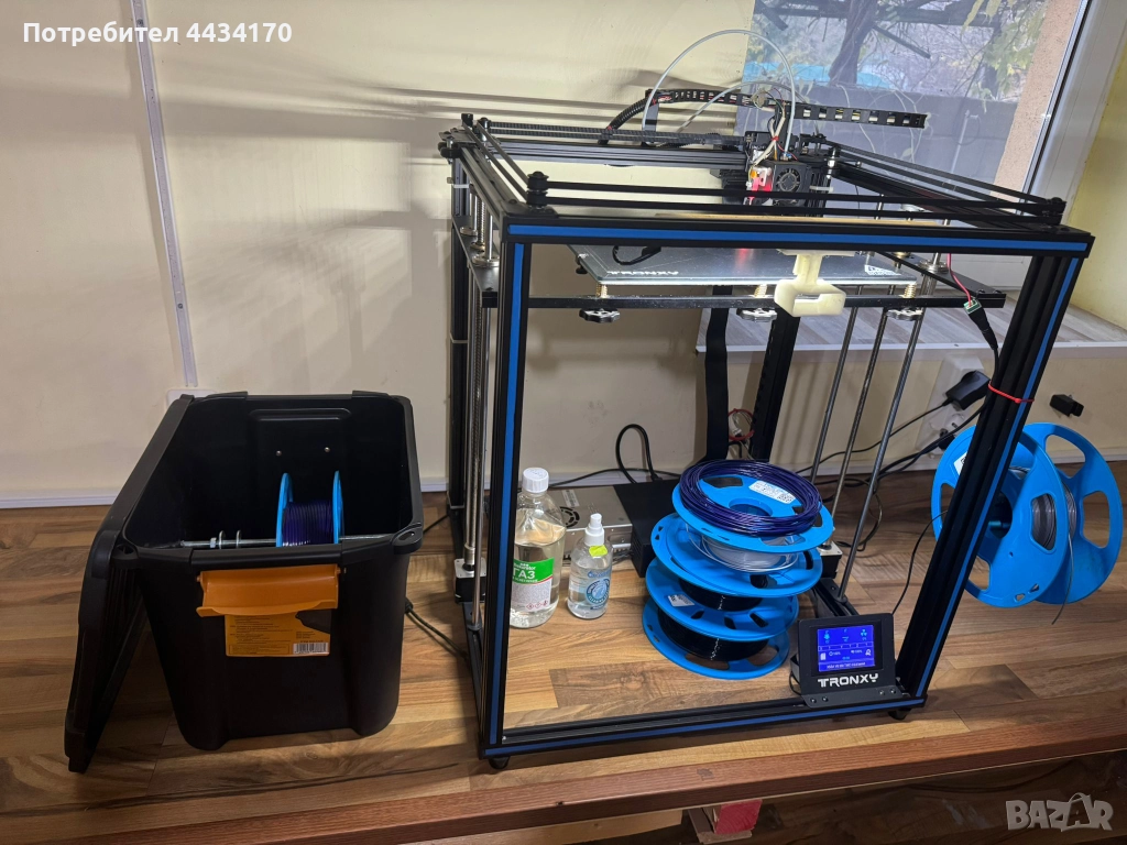 3D принтер Tronxy X5SA – напълно изправен, готов за работа, снимка 1