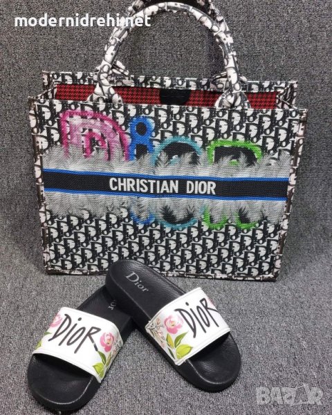Дамска чанта и чехли Christian Dior код 184, снимка 1