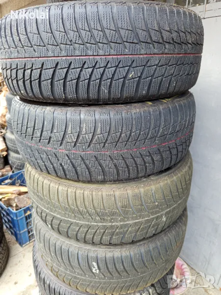 4бр зимни гуми 205/60R16 Bridgestone, снимка 1