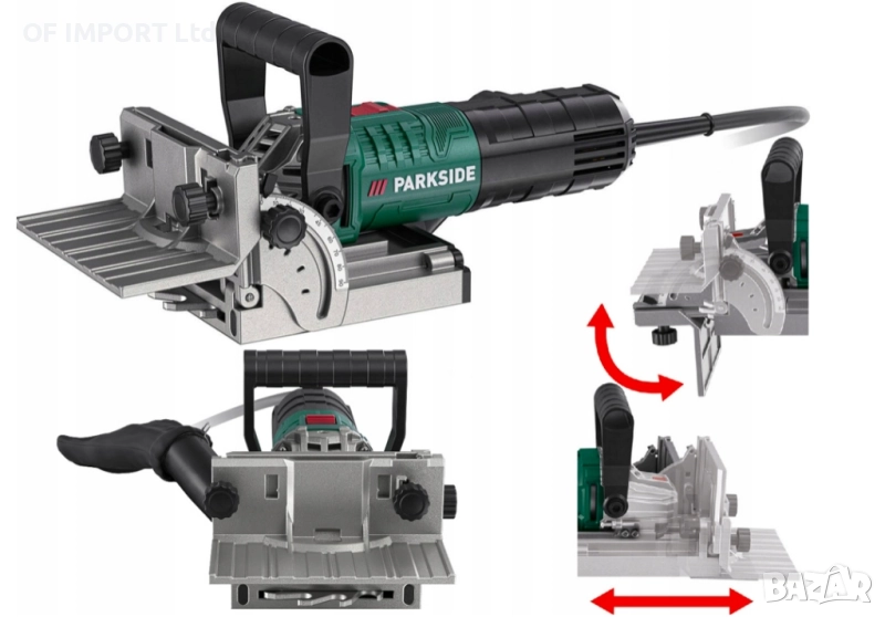 Фреза за Плоски Дибли Бисквит Машина PARKSIDE 900W, снимка 1