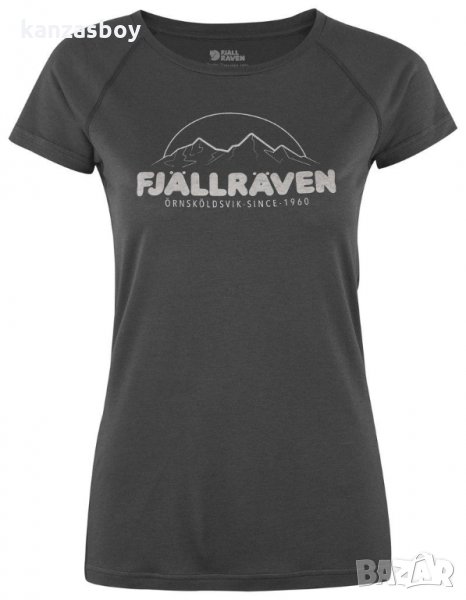 Fjallraven W ABISKO TRAIL T-SHIRT PRINT - страхотна туризъм тениска, снимка 1