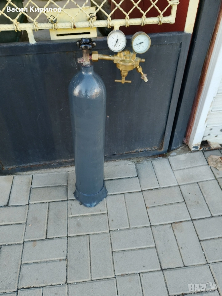 Бутилка за со2 80см 5кг 7литра , снимка 1