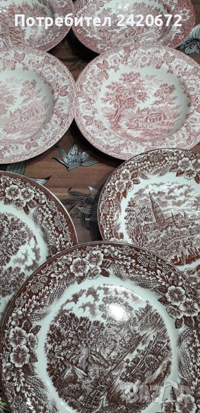 Английски порцелан  чинии, снимка 1