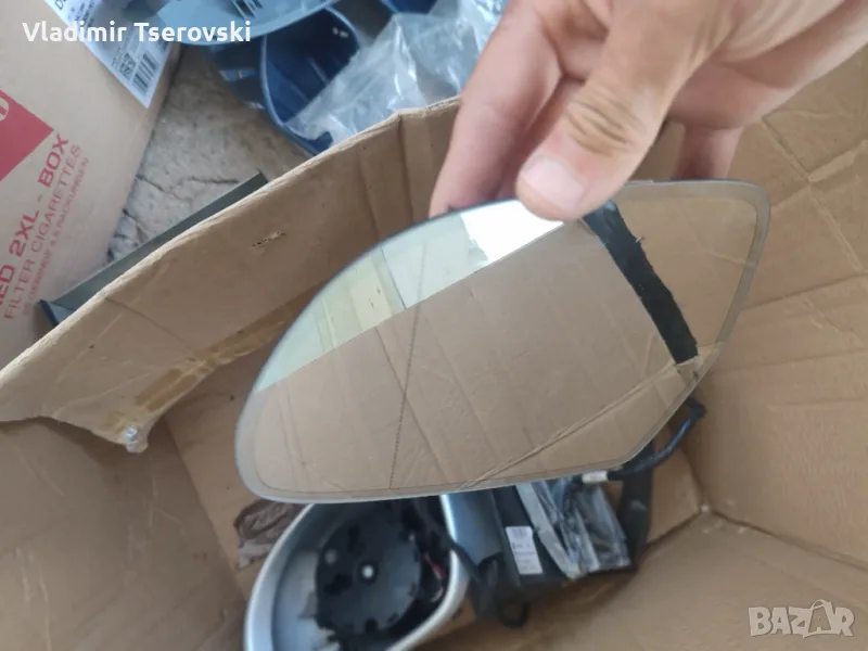 Оригинално стъкло за огледало Шкода Октавия 2, снимка 1