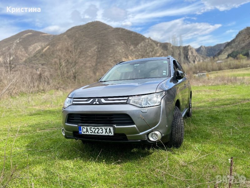 лв. Mitsubishi Outlander  2.2 DiD,ч, снимка 1