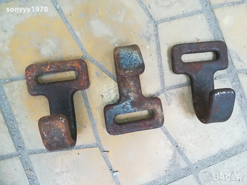 немски куки от тир колани-3бр, снимка 1