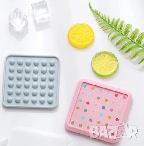 3D  Мини топчета перли перлички топче 1 см силиконов молд форма фондан и др, снимка 1