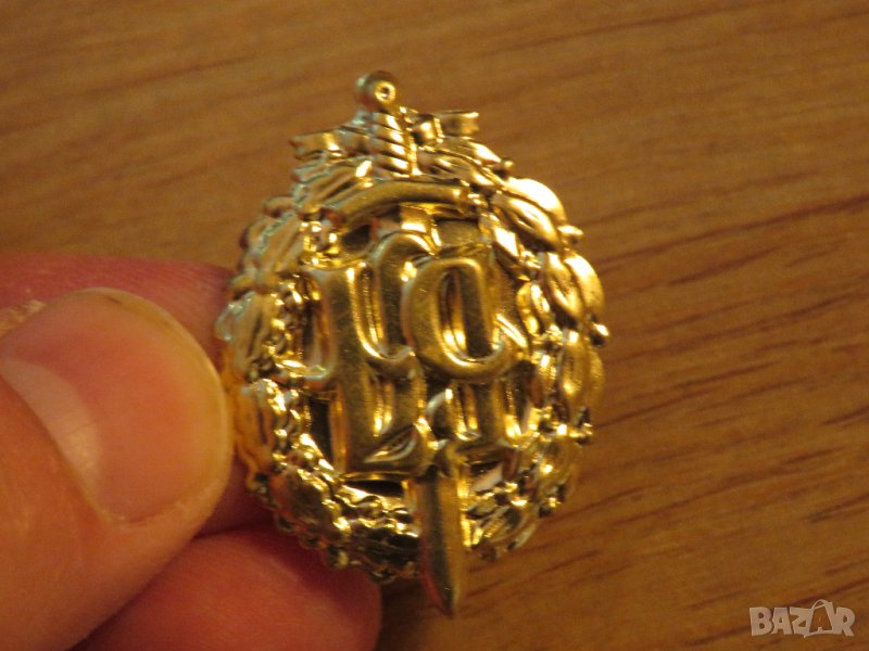 Военен златен вензел Българска армия  1 бр - за ценители и колекционери., снимка 1