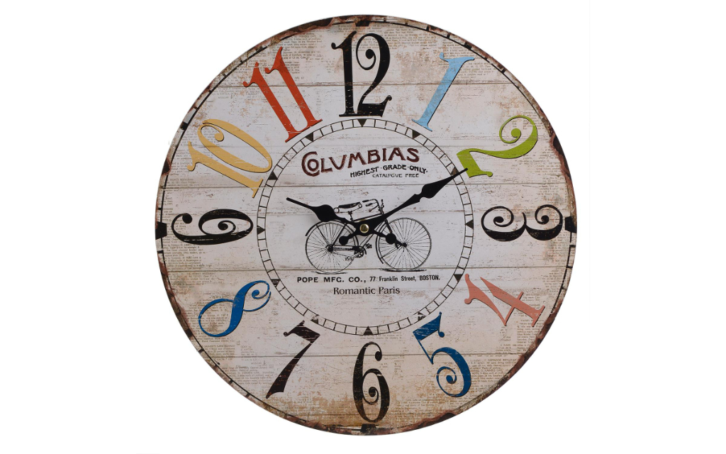 Красив стенен часовник ф34см в Стенни часовници в гр. Бургас - ID36528610 —  Bazar.bg