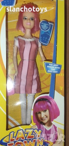 Кукла Спортакус и Стефани от "Мързел град''/''Lazy town'', снимка 7 - Кукли - 13426726