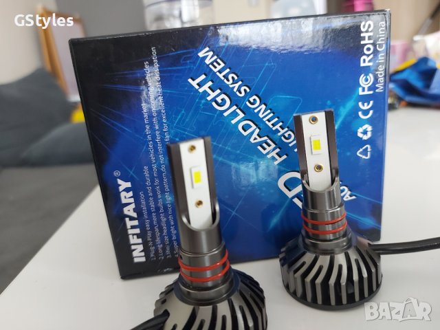 Led н7 6500к Чисто нови, снимка 5 - Аксесоари и консумативи - 44126545