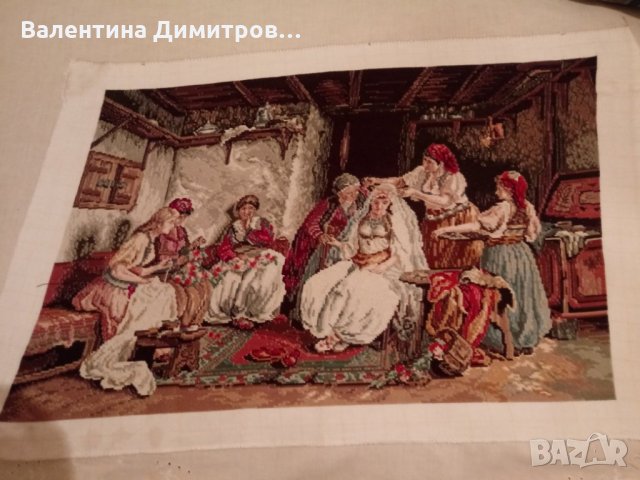 Продавам Wiehler Gobelin - Обличане на булката, снимка 2 - Гоблени - 28532911