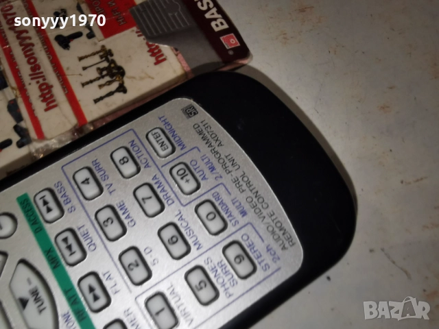 PIONEER AXD7311 AUDIO REMOTE-ВНОС SWISS 2212251842, снимка 14 - Ресийвъри, усилватели, смесителни пултове - 52877400