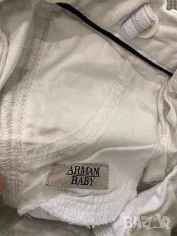 ARMANI BABY нови дънки за момче 3-6м, снимка 6 - Бебешки дънки - 28139345